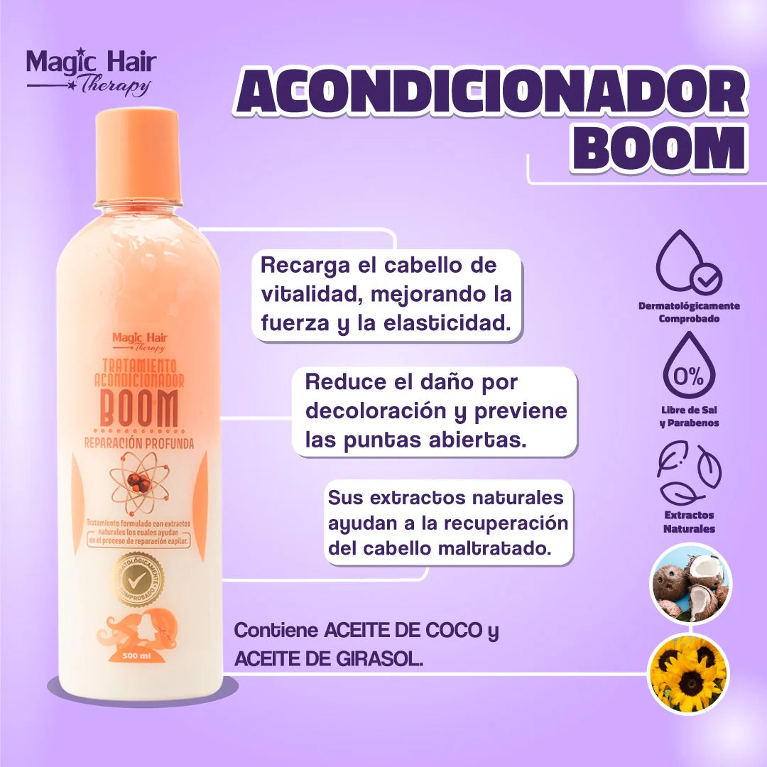 ACONDICIONADOR BOOM MAGIC HAIR