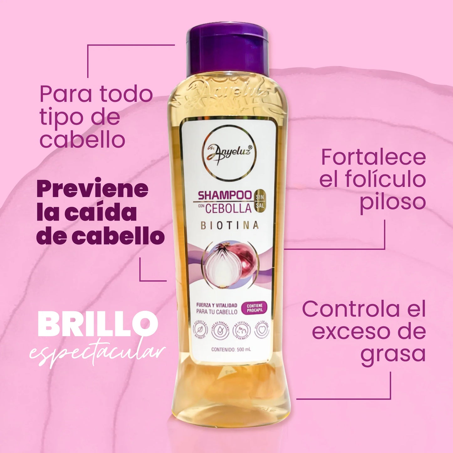 SHAMPOO DE CEBOLLA ANYELUZ